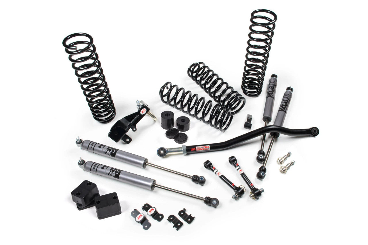 JKS 07-18 Jeep JK 4Dr 2.5in JSPEC System - FOX Remote Resi - JSPEC102KFR