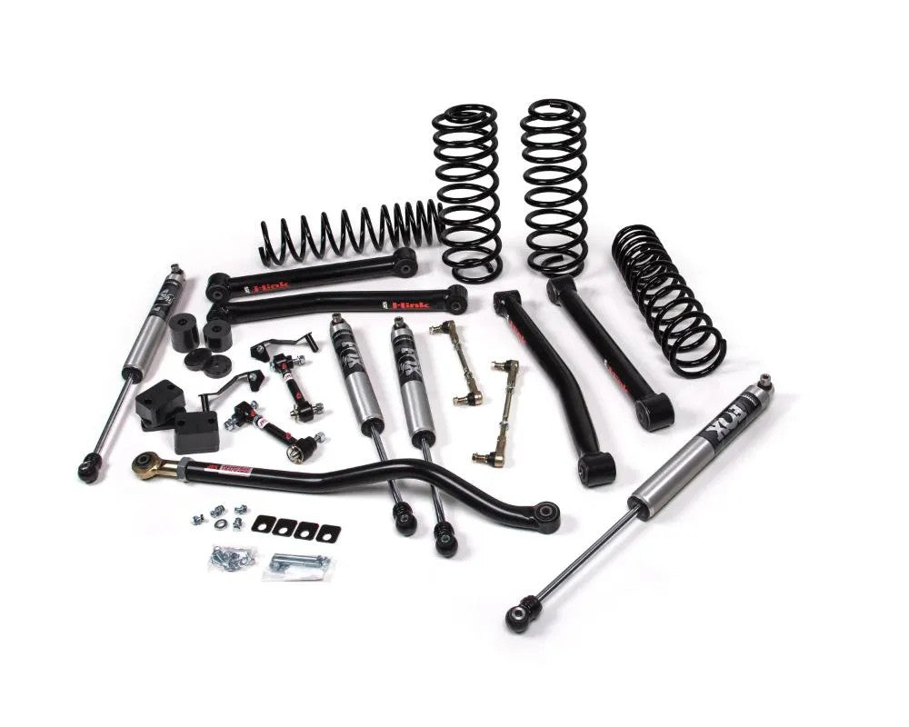 JKS Jeep JL J-Konnect 3in 2Dr w/Fox 2.0 Performance Series Shocks STD Rate Coils - JSPEC145KFP