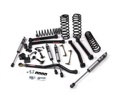 JKS Jeep JL J-Konnect 3in 2Dr w/Fox 2.0 Performance Series Shocks STD Rate Coils - JSPEC145KFP