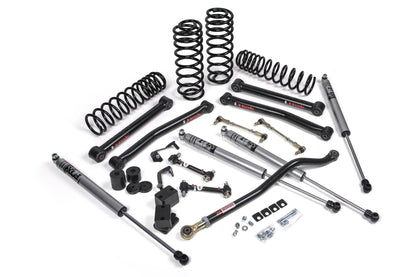JKS 18-21 Jeep JL J-Konnect 3.5in 4Dr w/Fox Adventure Series Shocks STD Rate Coils - JSPEC123KFA