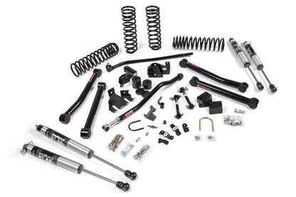 JKS 07-18 Jeep JK J-Konnect 2Dr 3.5in System w/ Fox 2.0 Performance Series Shocks - JSPEC114KFP