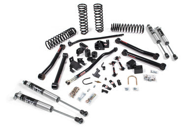 JKS 07-18 Jeep JK J-Konnect 2Dr 3.5in System w/ Fox 2.0 Performance Series Shocks - JSPEC114KFP