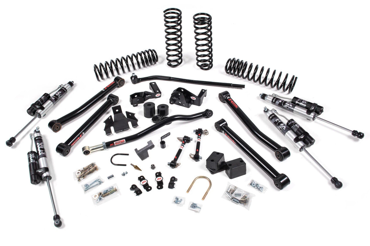 JKS 07-18 Jeep JK 2Dr 3.5in J-Konnect Lift System - FOX Remote Resi - JSPEC114KFR