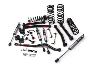 JKS Jeep JL J-Konnect 2.5in 4Dr w/Fox 2.0 Performance Series Shocks STD Rate Coils - JSPEC121KFP