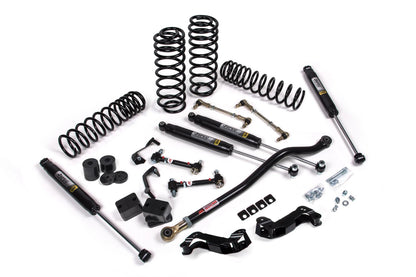 JKS 18-21 Jeep JL J-Kontrol 3.5in 4Dr w/Fox Adventure Series Shocks HD Rate Coils - JSPEC142KFA