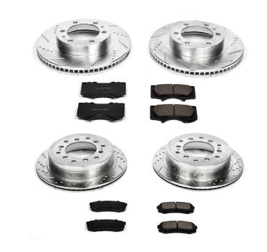 Power Stop 03-09 Toyota 4Runner Front & Rear Z23 Evolution Sport Brake Kit