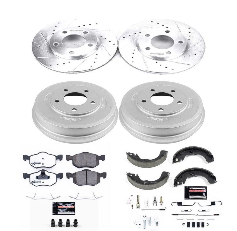 Power Stop 01-07 Ford Escape Front & Rear Z36 Truck & Tow Brake Kit