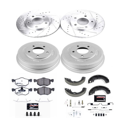Power Stop 01-07 Ford Escape Front & Rear Z36 Truck & Tow Brake Kit