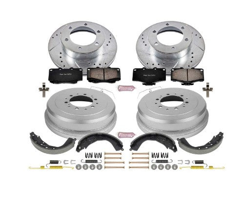 Power Stop 01-02 Toyota 4Runner Front & Rear Z23 Evolution Sport Brake Kit