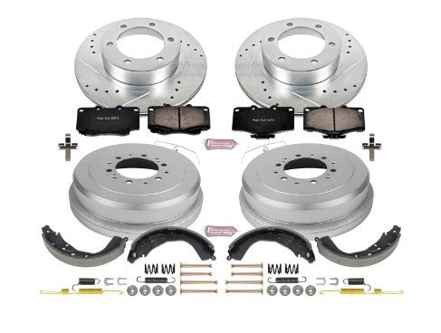Power Stop 01-02 Toyota 4Runner Front & Rear Z23 Evolution Sport Brake Kit