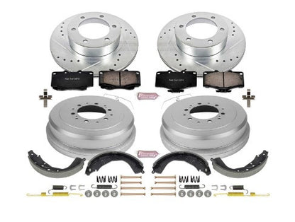 Power Stop 01-02 Toyota 4Runner Front & Rear Z23 Evolution Sport Brake Kit