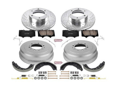 Power Stop 03-06 Toyota Tundra Front & Rear Z23 Evolution Sport Brake Kit