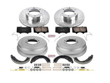 Power Stop 03-06 Toyota Tundra Front & Rear Z23 Evolution Sport Brake Kit - K15214DK