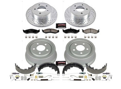 Power Stop 01-06 Jeep Wrangler Front & Rear Z23 Evolution Sport Brake Kit - K15215DK