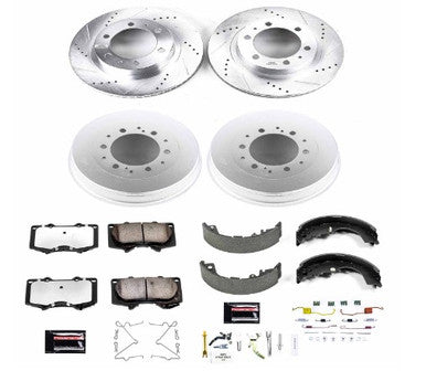 Power Stop 05-18 Toyota Tacoma Front & Rear Z36 Truck & Tow Brake Kit - K15231DK-36