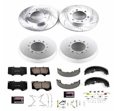 Power Stop 05-19 Toyota Tacoma Front & Rear Z23 Evolution Sport Brake Kit