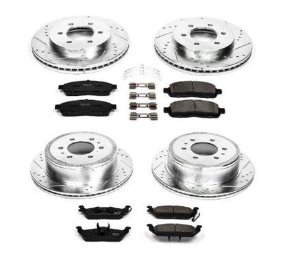 Power Stop 04-08 Ford F-150 Front & Rear Z23 Evolution Sport Brake Kit