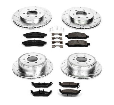 Power Stop 04-08 Ford F-150 Front & Rear Z23 Evolution Sport Brake Kit - K1944