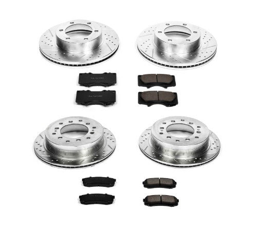 Power Stop 01-07 Toyota Sequoia Front & Rear Z23 Evolution Sport Brake Kit