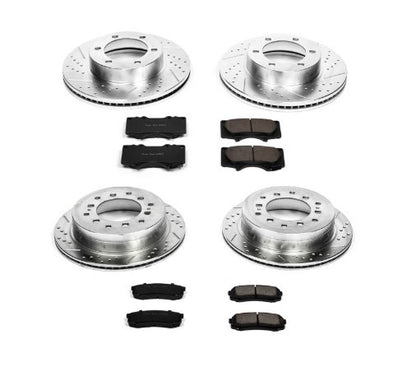 Power Stop 01-07 Toyota Sequoia Front & Rear Z23 Evolution Sport Brake Kit