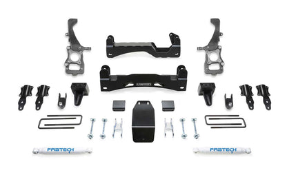 Fabtech 2021 Ford F150 4WD 6in Basic Sys w/Perf Shks