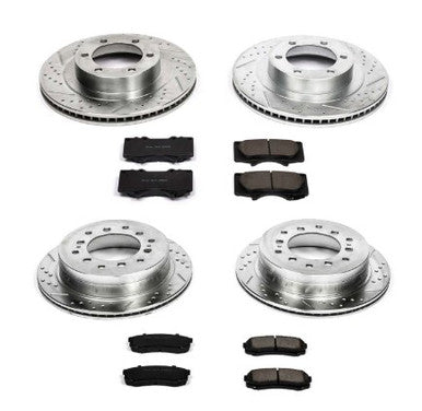 Power Stop 03-09 Lexus GX470 Front & Rear Z23 Evolution Sport Brake Kit - K2422