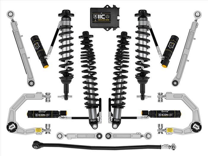 ICON 21-23 Ford Bronco Sasquatch 2-3in Lift Stage 8 Suspension System Billet Heavy Rate - K40018X