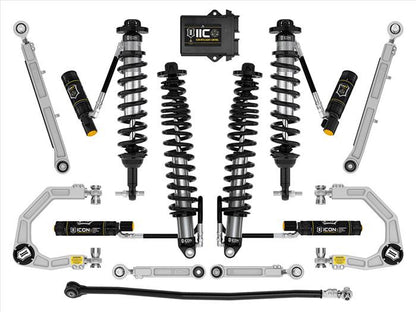 ICON 21-23 Ford Bronco Sasquatch 2-3in Lift Stage 8 Suspension System Billet Heavy Rate - K40018X