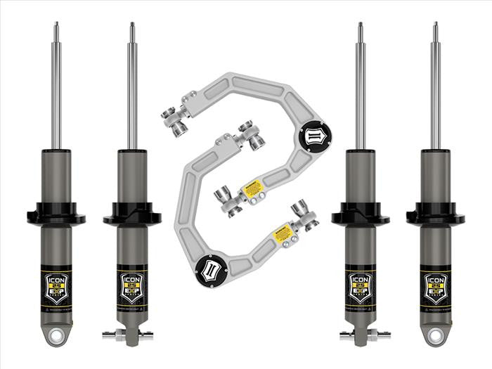 2021+ Ford Bronco Hoss 2.0 Stage 2 Suspension System Billet UCA (2- 3in Lift)