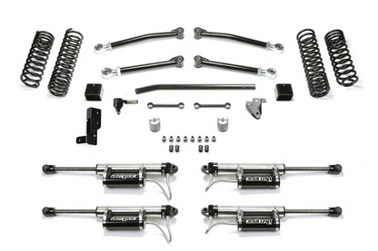 Fabtech 18-21 Jeep JL 4WD 4-Door 5in Trail w/Dl Resi Shks