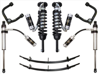 ICON 2024+ Toyota Tacoma 1.25in-3in Stage 3 Suspension System Tubular w/ Triple Rate Spring - K53293TS