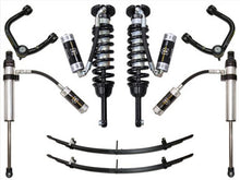 ICON 2024+ Toyota Tacoma 1.25in-3in Stage 3 Suspension System Tubular w/ Triple Rate Spring - K53293TS