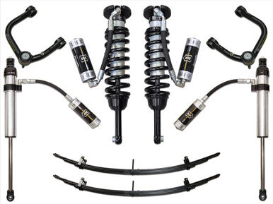 ICON 2024+ Toyota Tacoma 1.25in-3in Stage 3 Suspension System Tubular w/ Triple Rate Spring - K53293TS
