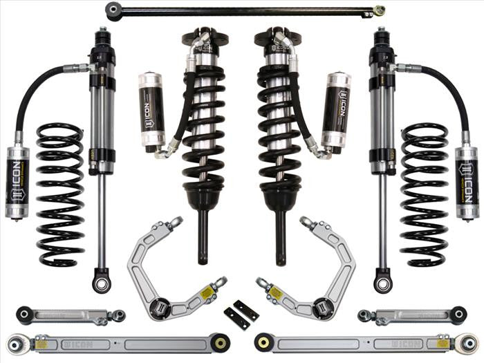 ICON 2010+ GX460 0-3.5in Stage 8 Suspension System w/Billet UCA - K53188