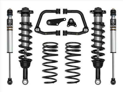 Icon 2024+ Toyota Tacoma 1.25-3in Stage 2 Suspension System w/ Tubular Overland Rear Coils - K53292TX