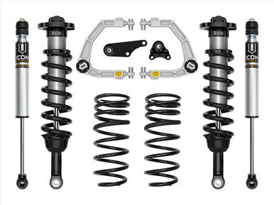Icon 2024+ Toyota Tacoma 1.25-3in Stage 2 Suspension System  w/ Billet Overland Rear Coils - K53292X