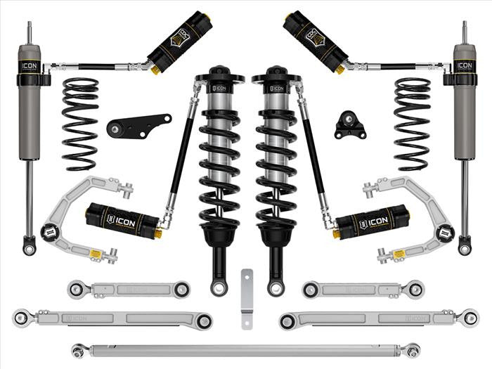 ICON 2024 Toyota Land Cruiser 250 Series, 1.25-3" Lift, Stage 9 Suspension System, CDCV, Billet - K53369