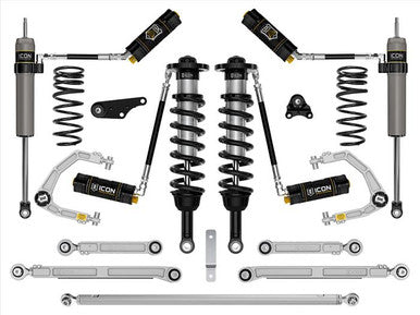 ICON 2024 Toyota Land Cruiser 250 Series, 1.25-3" Lift, Stage 9 Suspension System, CDCV, Billet - K53369