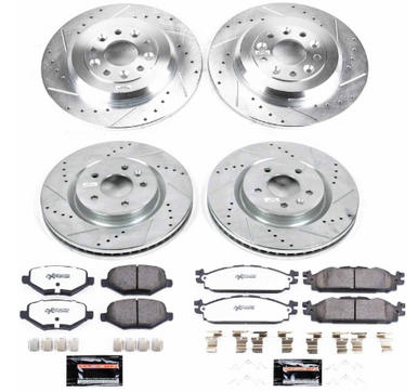 Power Stop 11-19 Ford Explorer Front & Rear Z36 Truck & Tow Brake Kit - K5584-36