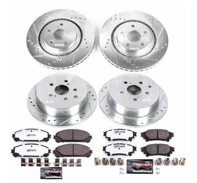 Power Stop 10-15 Lexus RX350 Front & Rear Z36 Truck & Tow Brake Kit - K5828-36