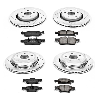 Power Stop 11-19 Dodge Durango Front & Rear Z23 Evolution Sport Brake Kit