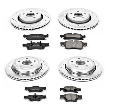 Power Stop 11-19 Dodge Durango Front & Rear Z23 Evolution Sport Brake Kit - K5955