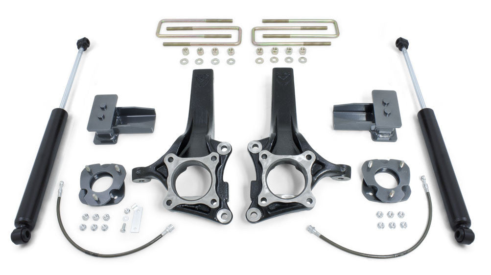 MaxTrac 15-18 Ford F-150 2WD 7in/4in MaxPro Spindle Lift Kit w/MaxTrac Shocks - K883274