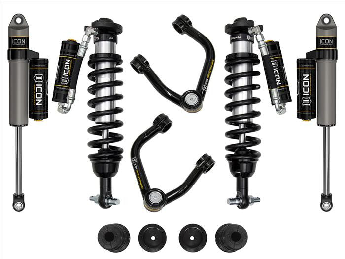 ICON 19-21 Ford Ranger 0-3.5in Stage 4 Suspension System w/ Tubular UCA Alum Knuckle - K93204TA