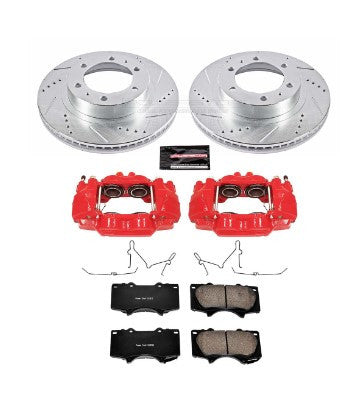 Power Stop 03-09 Toyota 4Runner Front Z23 Evolution Sport Brake Kit w/Calipers - KC137