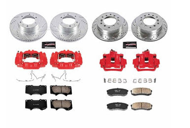 Power Stop 03-09 Toyota 4Runner Front & Rear Z23 Evolution Sport Brake Kit w/Calipers - KC138