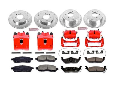 Power Stop 05-08 Ford F-150 Front & Rear Z23 Evolution Sport Brake Kit w/Calipers