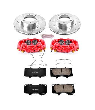 Power Stop 01-07 Toyota Sequoia Front Z23 Evolution Sport Brake Kit w/Calipers - KC2324