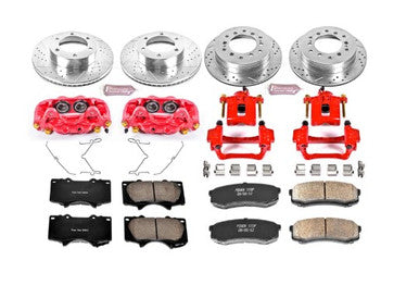 Power Stop 01-07 Toyota Sequoia Front & Rear Z23 Evolution Sport Brake Kit w/Calipers - KC2325