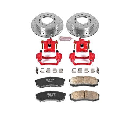 Power Stop 03-09 Lexus GX470 Rear Z23 Evolution Sport Brake Kit w/Calipers